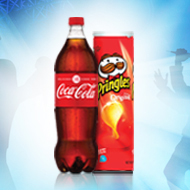 coke and pringles