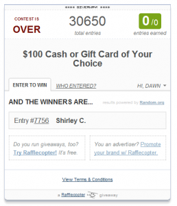 rafflecopter