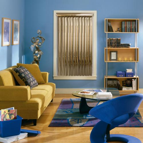 Vertical Blinds For Any Room: Inexpensive Window Decorating Ideas