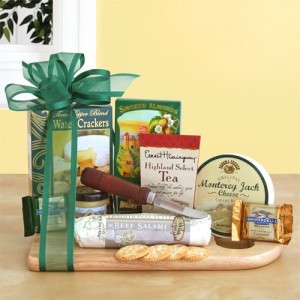 Cheeseboard Complete Gourmet Gift Basket