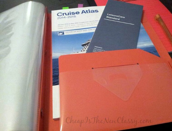 diy cruise itinerary folder free vacation and cruise packing list printables ad dollartree