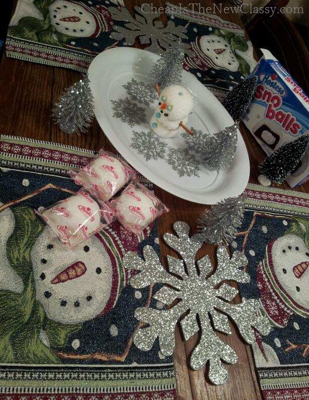 DIY Edible Snowman Centerpiece: Perfect For Kids