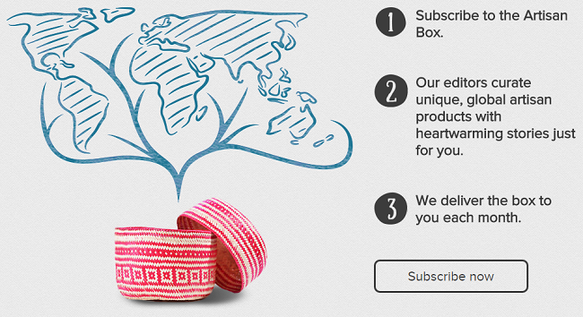 GlobeIn Subscription Box: Fair Trade Crafts From Artisans Worldwide