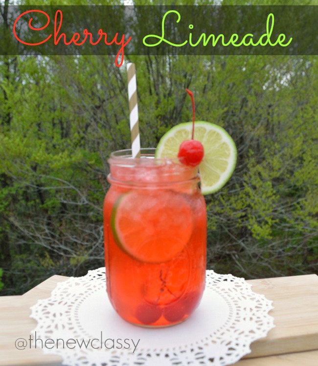 Easy and Refreshing Cherry Limeade Recipe #cbias #sponsored #PourMoreFun
