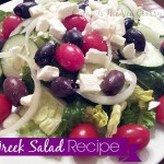 Dinner Idea: Gorton's Seafood Salmon + Greek Salad Recipe