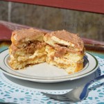 Snickers Almond Opera Cake Recipe #WhenImHungry #ad #cbias