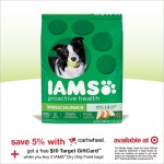 Buy 2 Bags IAMS Dry Dog Food & Get A $10 Target Gift Card