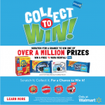Collect To Win At Walmart & You Could Win A $10,000 Gift Card!